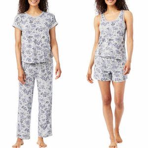 Lucky Brand Ladies' 4-Piece Pajama Set